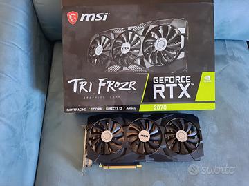 Scheda video MSI RTX 2070 8gb