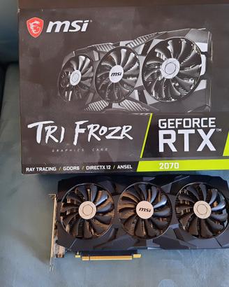 Scheda video MSI RTX 2070 8gb