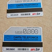 schede telefoniche rare