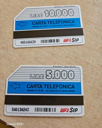 schede telefoniche rare