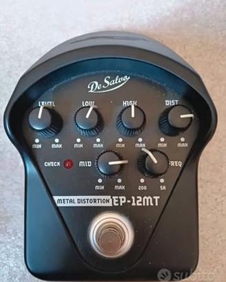 Overdrive Flanger Distorsore DeSalvo