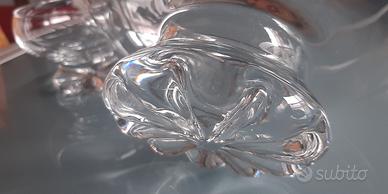 set da macedonia in vetro di Murano