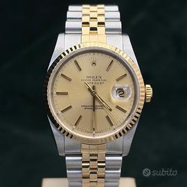 Rolex Datejust 16233 Champagne Oro 36 mm