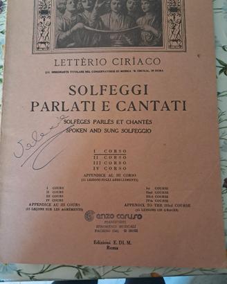 solfeggi parlati e cantati