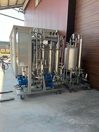 impianto filtrazione vino  sifa 60 qm eccellente
