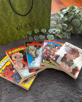 manga “my hero accademy” prima edizione vol. 1/10
