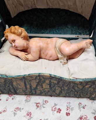 Gesù Bambino in cera