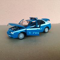 Modello alfa romeo 156 polizia di stato off