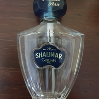 Bottiglia profumo vuota Shalimar di Guerlain