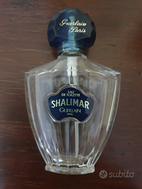 Bottiglia profumo vuota Shalimar di Guerlain