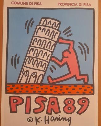 Stampa offset a tema Keith Haring
