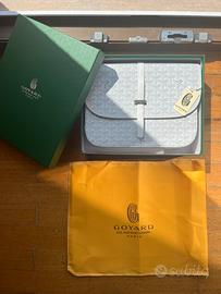 tracolla/borsa goyard bianca