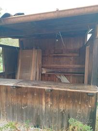 Chiosco bar in legno