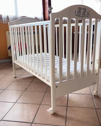 Culla in legno bianco