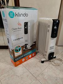 Termosifone ad Olio Klindo 1500W 7 Elementi