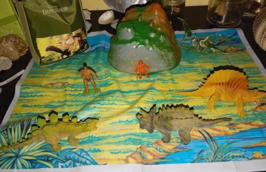 lotto Dinosauri hongkong anni 70 80 con uomo preis