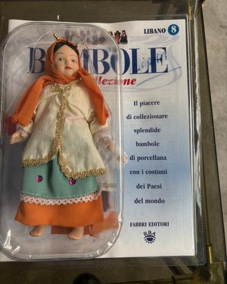 Lotto bambole di porcellana “Bambole del mondo”