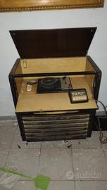 radiogrammofono Grundigd'epoca,   modello degli a