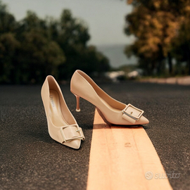 C.Paravano Pumps Donna Tacco a Kitten Pumps