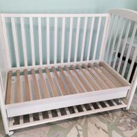 Letto Foppa bambini con sbarra e cassetto