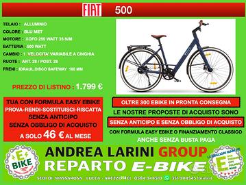 Ebike Fiat 500 City - NOVITA' 2026