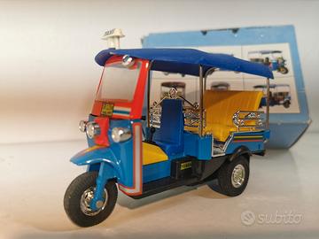 Modello Tuk Tuk BANKOK TAXI scala 1:24 Tailandia