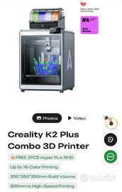 Stampante 3D k2 plus combo