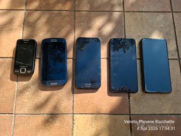 SMARTPHONE USATI  5 SAMSUNG E 1 HONOR