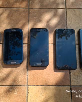 SMARTPHONE USATI  5 SAMSUNG E 1 HONOR