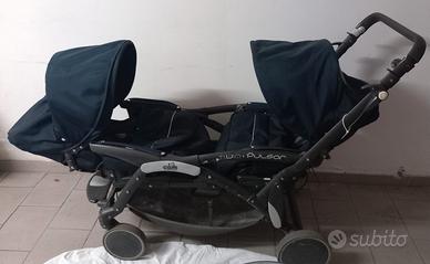 Passeggino cam trio gemellare