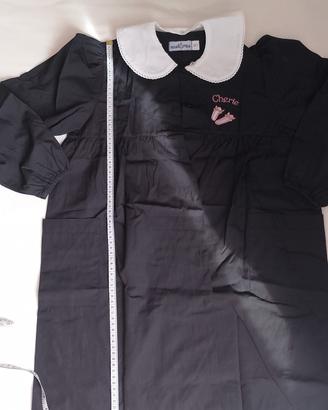 camicia nera bambina scuola 