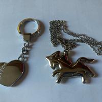 Ciondolo zodiacale, portachiavi e appendi borsa