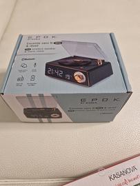 Cassa Bluetooth e radiosveglia nuova