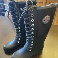 stivali da pioggia REPLAY tg. 36 mai indossati