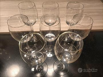 Bicchieri da servizio da vino