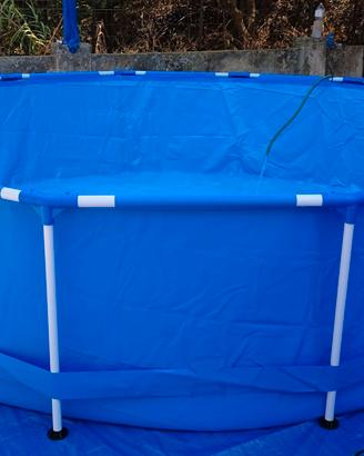Piscina Bestway Steel Pro 3.66 x 84 H rotonda.