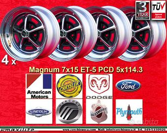 4 pz cerchi AMERICAN MOTORS,BUICK,CHRYSLER,DODGE,F