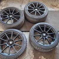 Cerchi sparco assetto gara 18 gomme vw audi seat