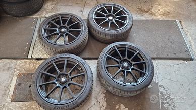 Cerchi sparco assetto gara 18 gomme vw audi seat