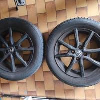 Gomme con cerchi in lega per Honda Jazz 2019