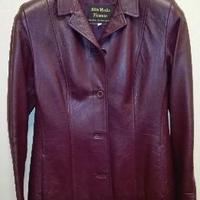 Giacca in pelle da donna taglia 44