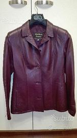 Giacca in pelle da donna taglia 44