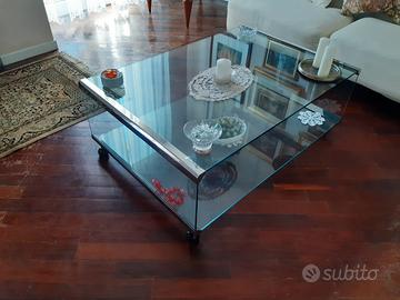 Tavolino soggiorno cristallo Gallotti & Radice