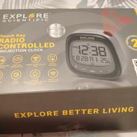 Sveglia Explore Scientific Radio Controlled