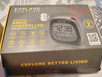 Sveglia Explore Scientific Radio Controlled
