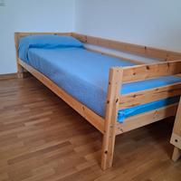 letto ikea in pino