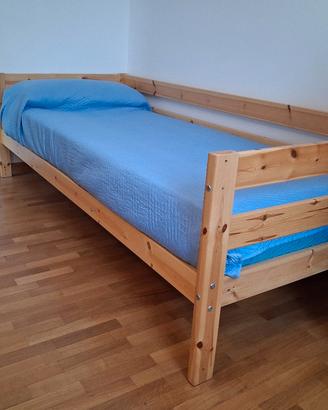 letto ikea in pino