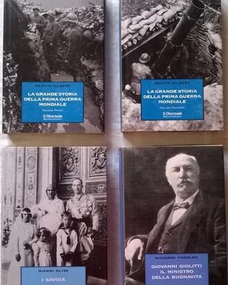 Gio.libri: 4 Volumi Storia da " Il Giornale "