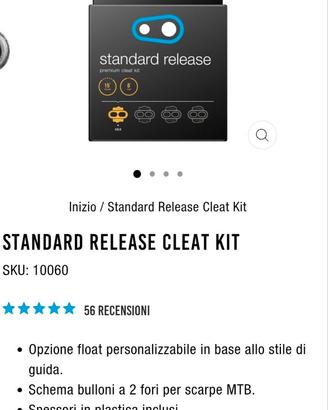 Tacchette per pedali