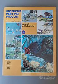 Libro vintage "Animali della fattoria"